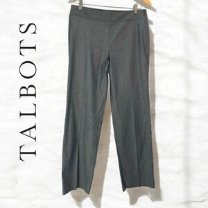 90%OFF❣️Talbots Grey Heritage Straight Leg Trouser Pant, 4